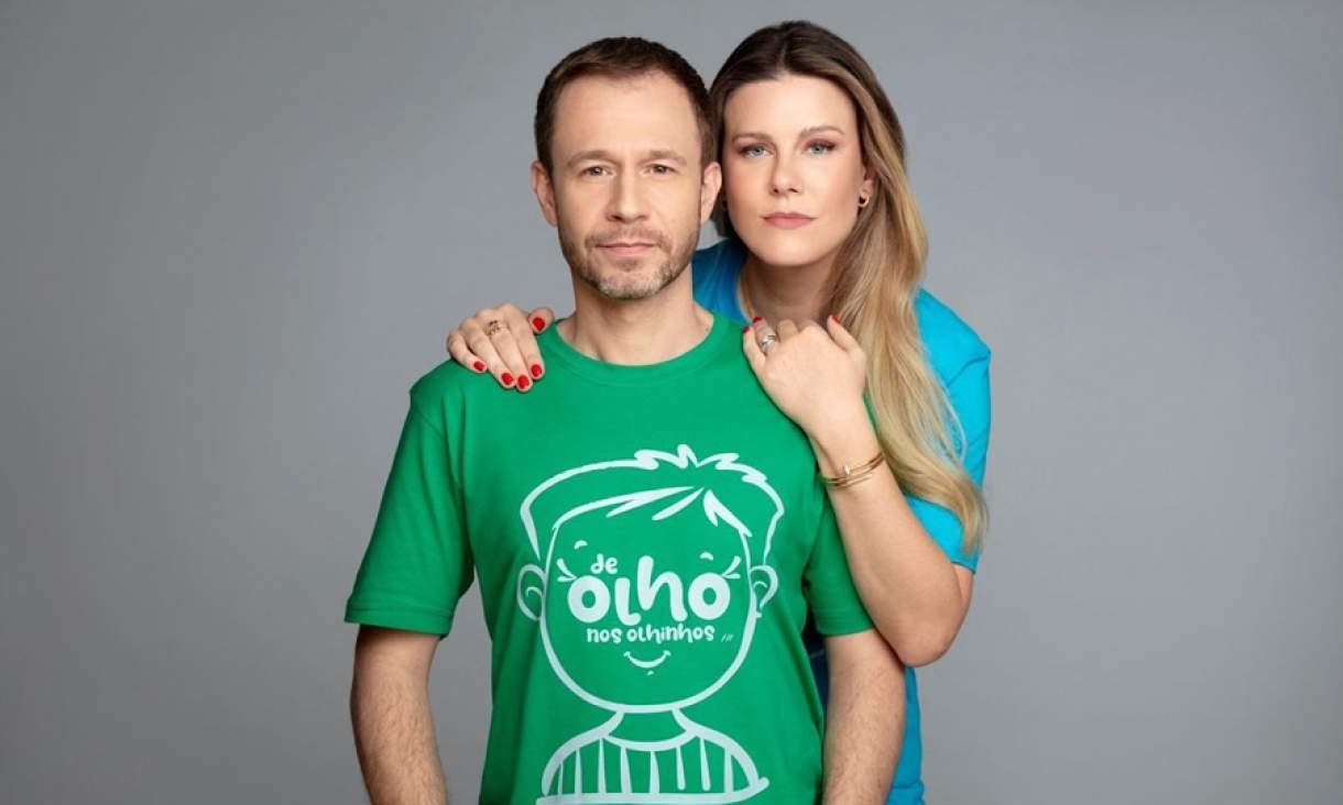 Tiago Leifert leva projeto social ao Kidzhouse Festival 2025 e conscientiza sobre saúde ocular infantil