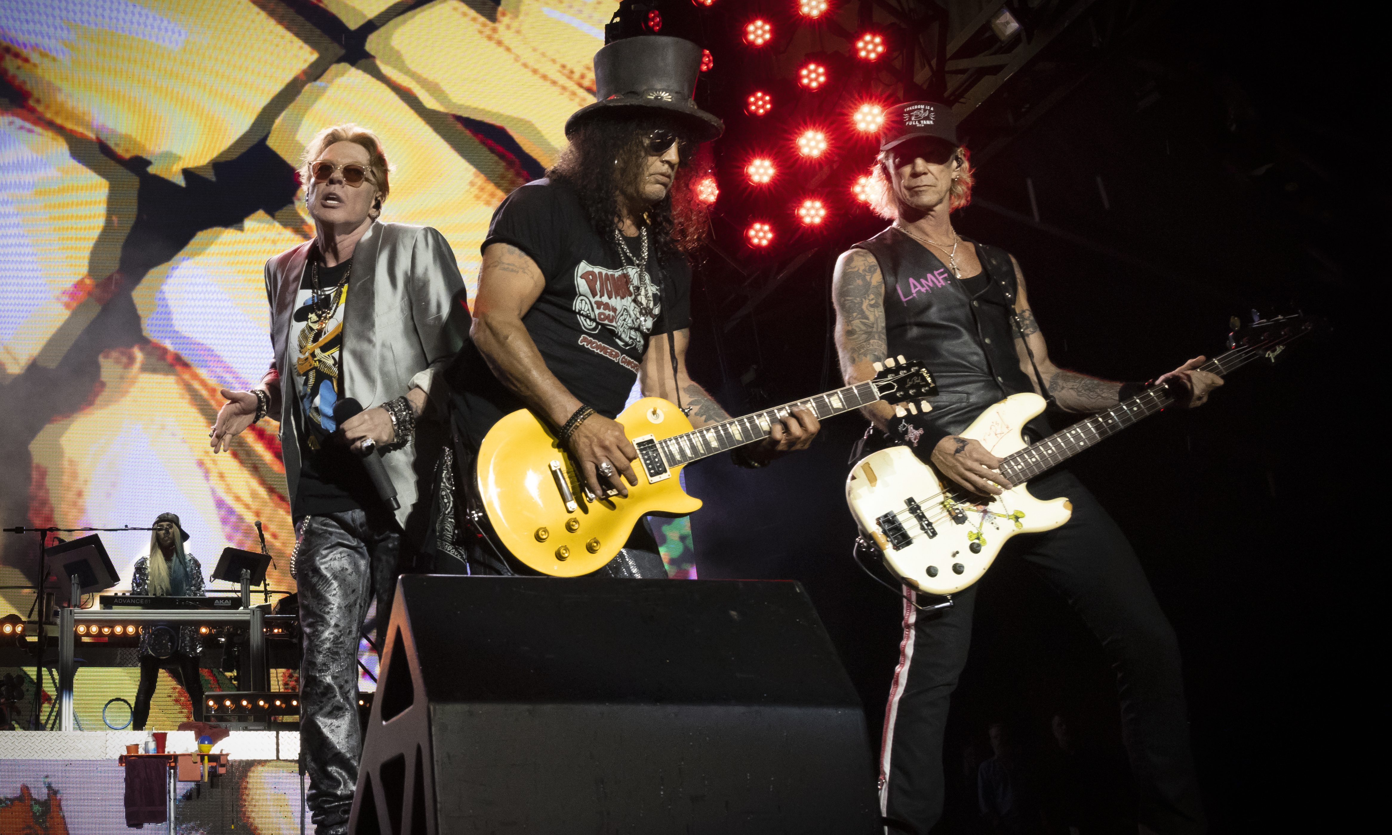 Headliner do Monsters of Rock, Guns N’ Roses amplia turnê pelo Brasil